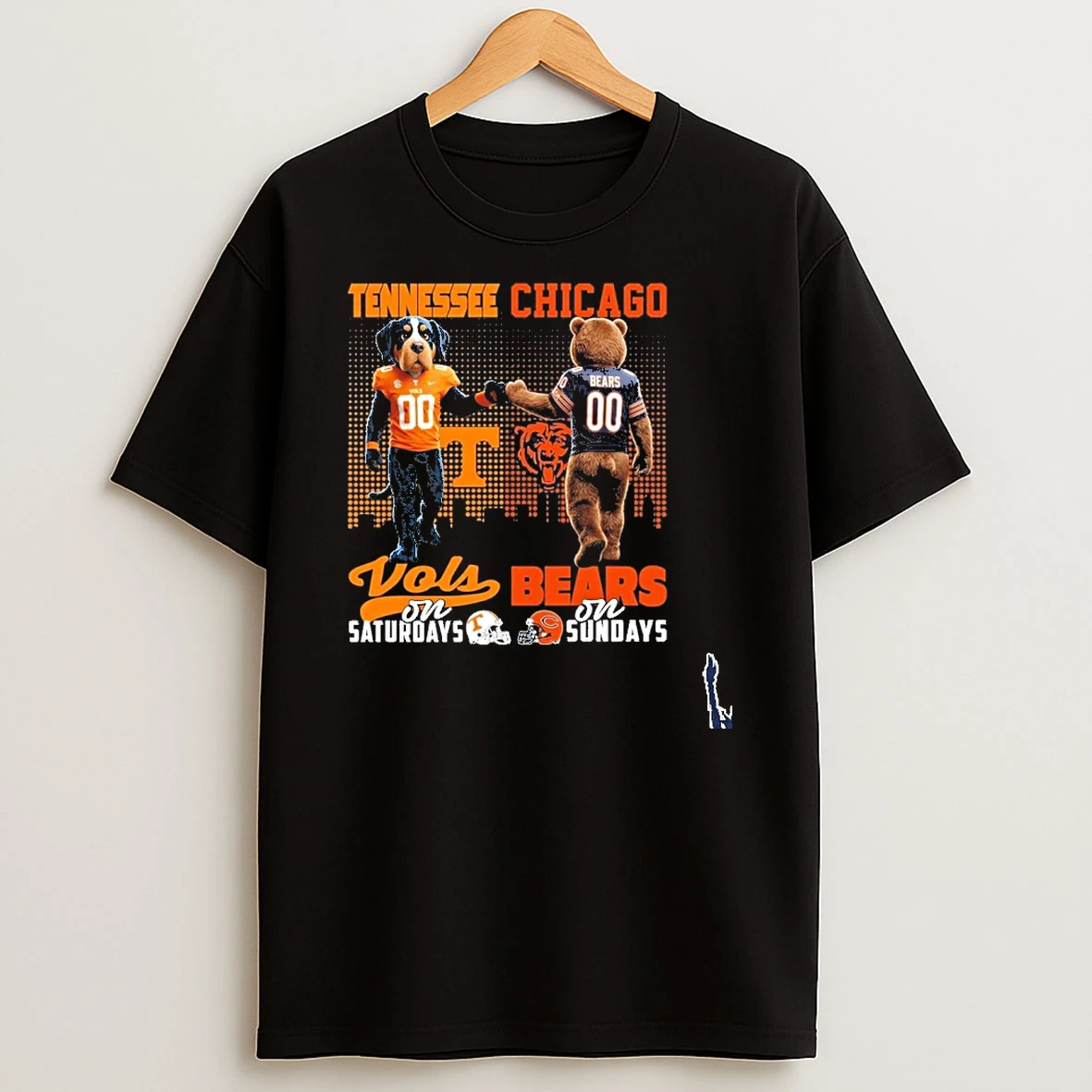 Vols Vs Bears Mascot On Saturdays And On Sundays T Shirt