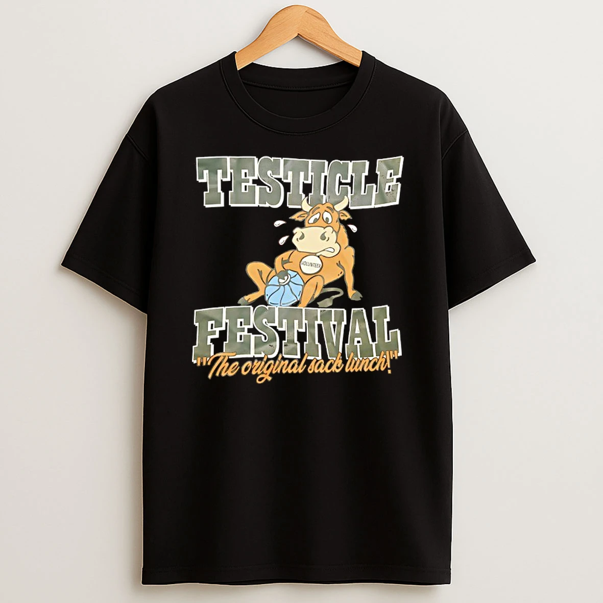 Volunteer Testicle Festival The Lunch T Shirt