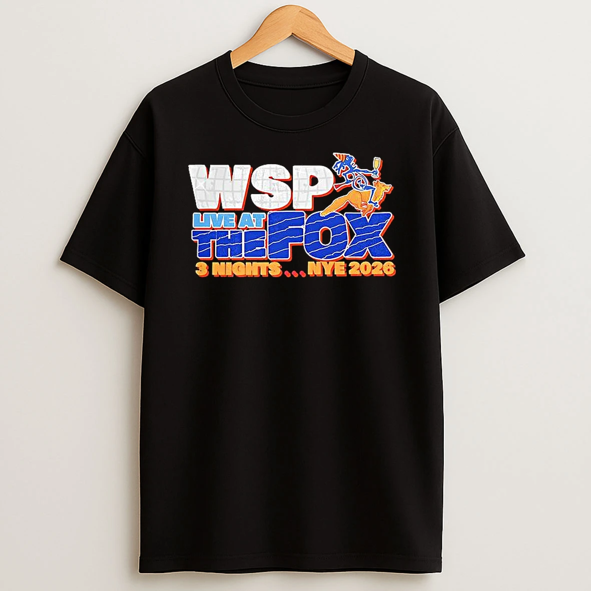 Wsp Live At The Fox 3 Nights Nye 2026 T Shirt