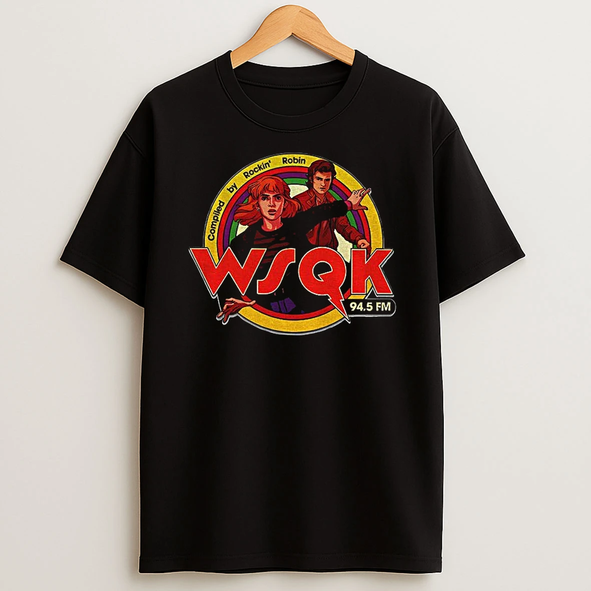 Wsqk 94 5 Fm Compiled By Rockin Robin T Shirt
