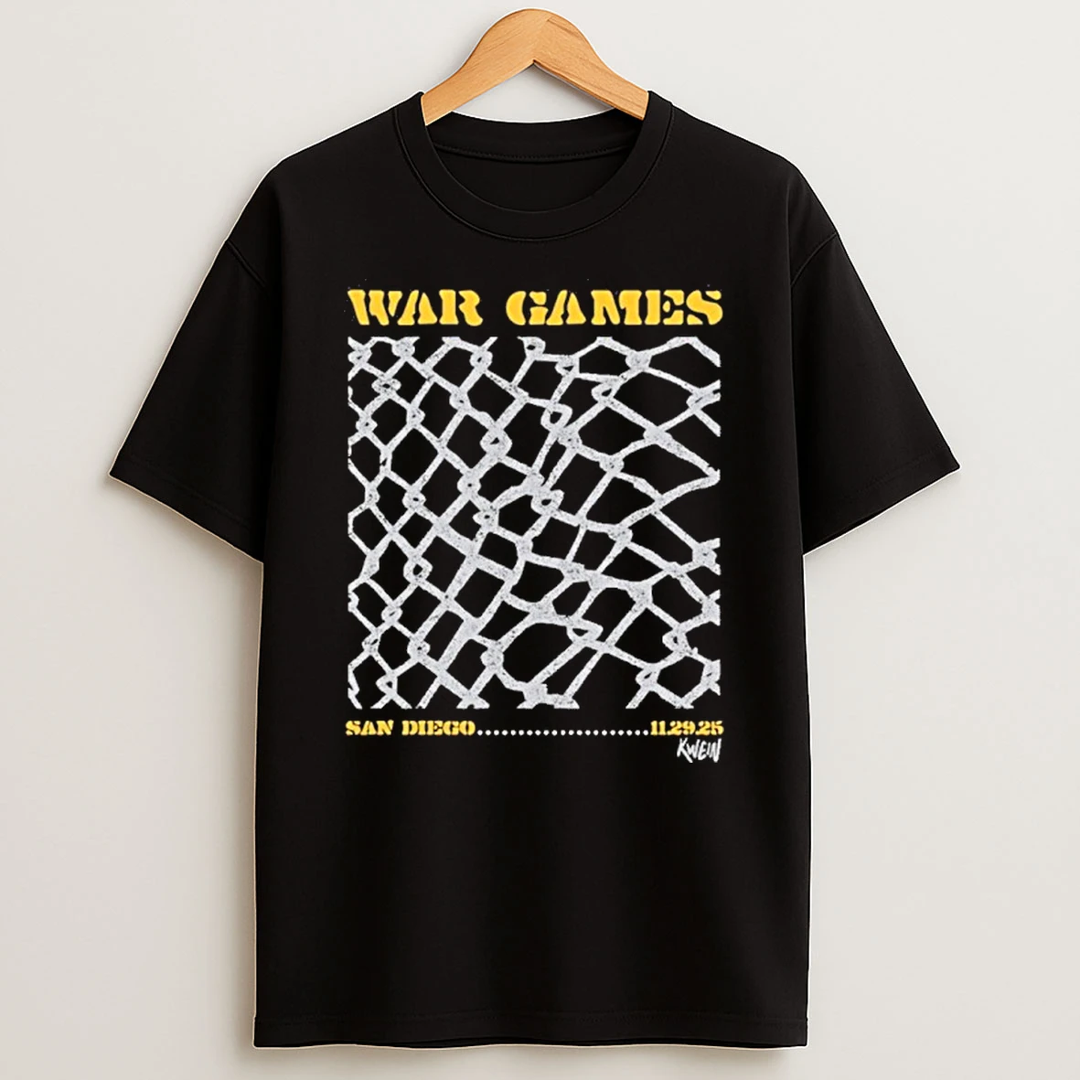 Wwe X Kate Wein Survivor Series War Games 2025 Boxy T Shirt