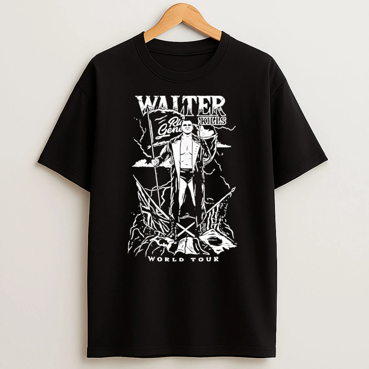 Walter Ring General Kills World Tour Graphic T Shirt