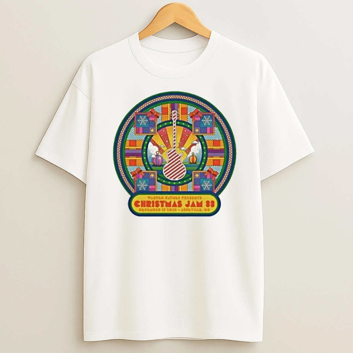 Warren Haynes Christmas Jam 33 Asheville Nc December 13 2025 T Shirt