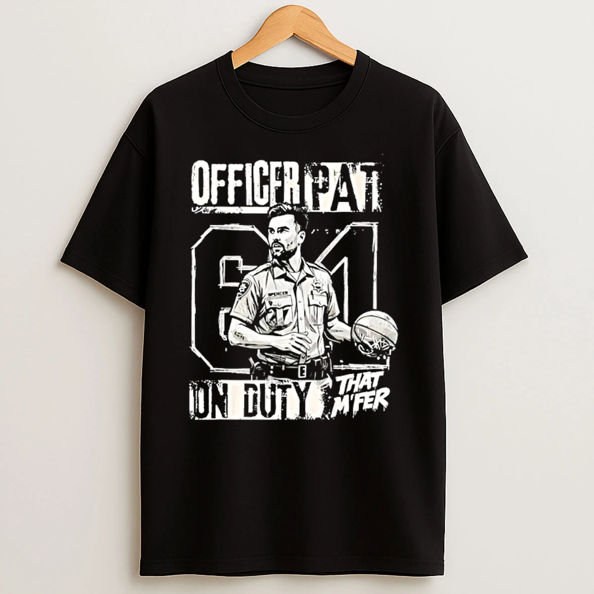 Warrior 61 Funny Spencer Officer Pat T Shirt