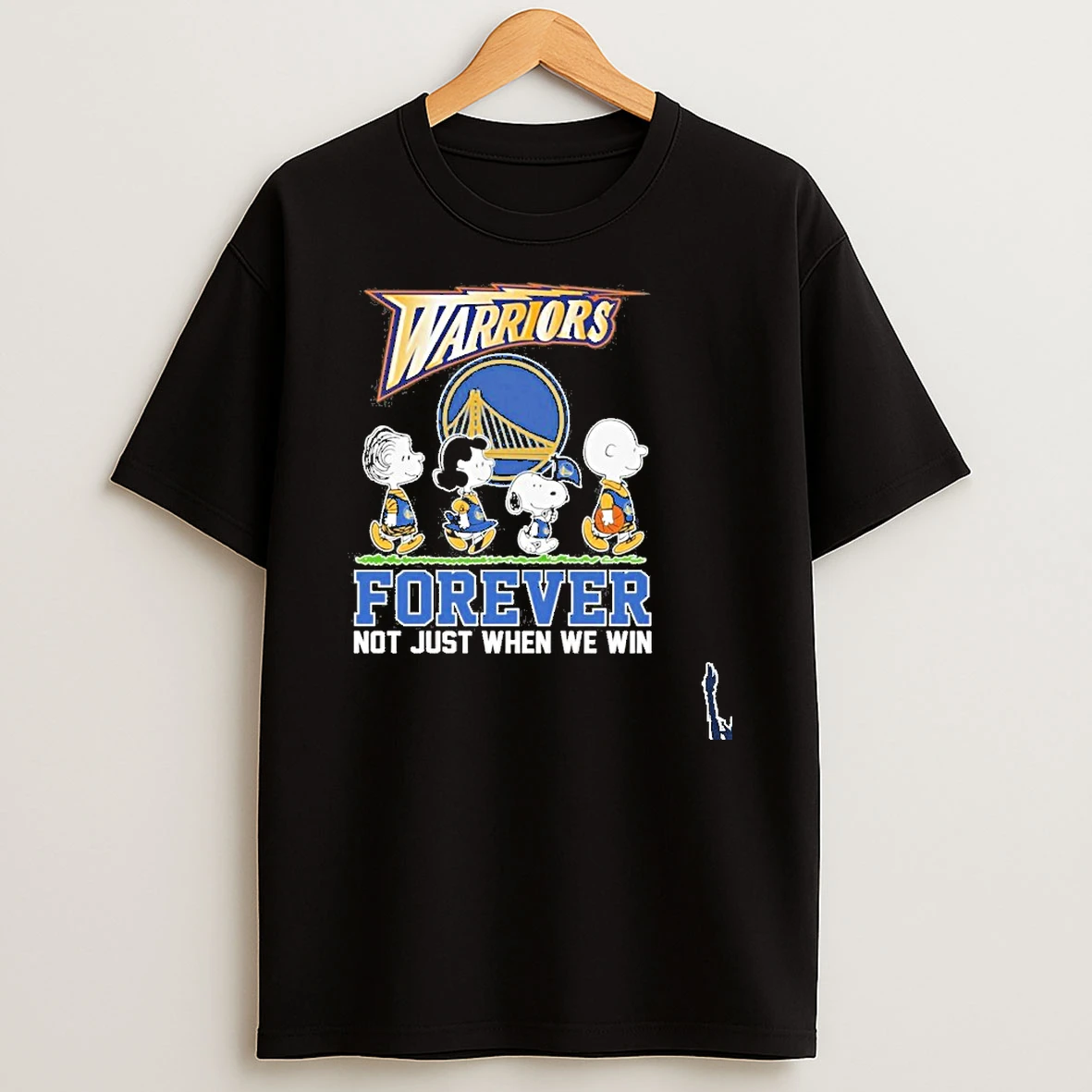 Warriors Peanuts Abbey Road Forever Not Just When We Win T Shirt