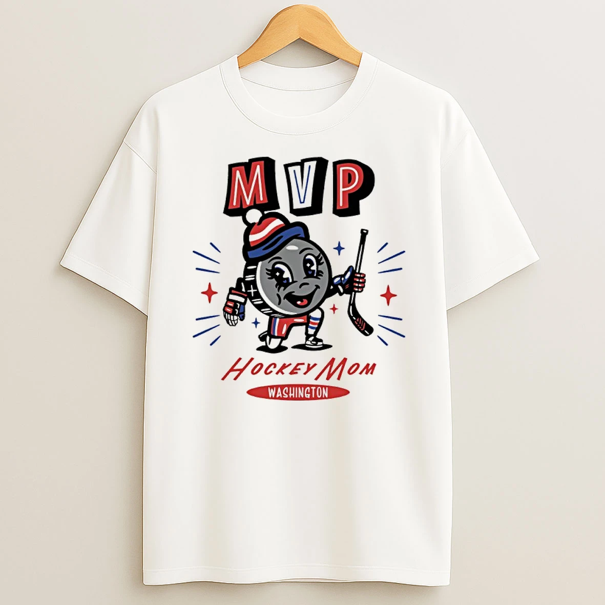 Washington Capitals 2025 Mvp Hockey Mom T Shirt