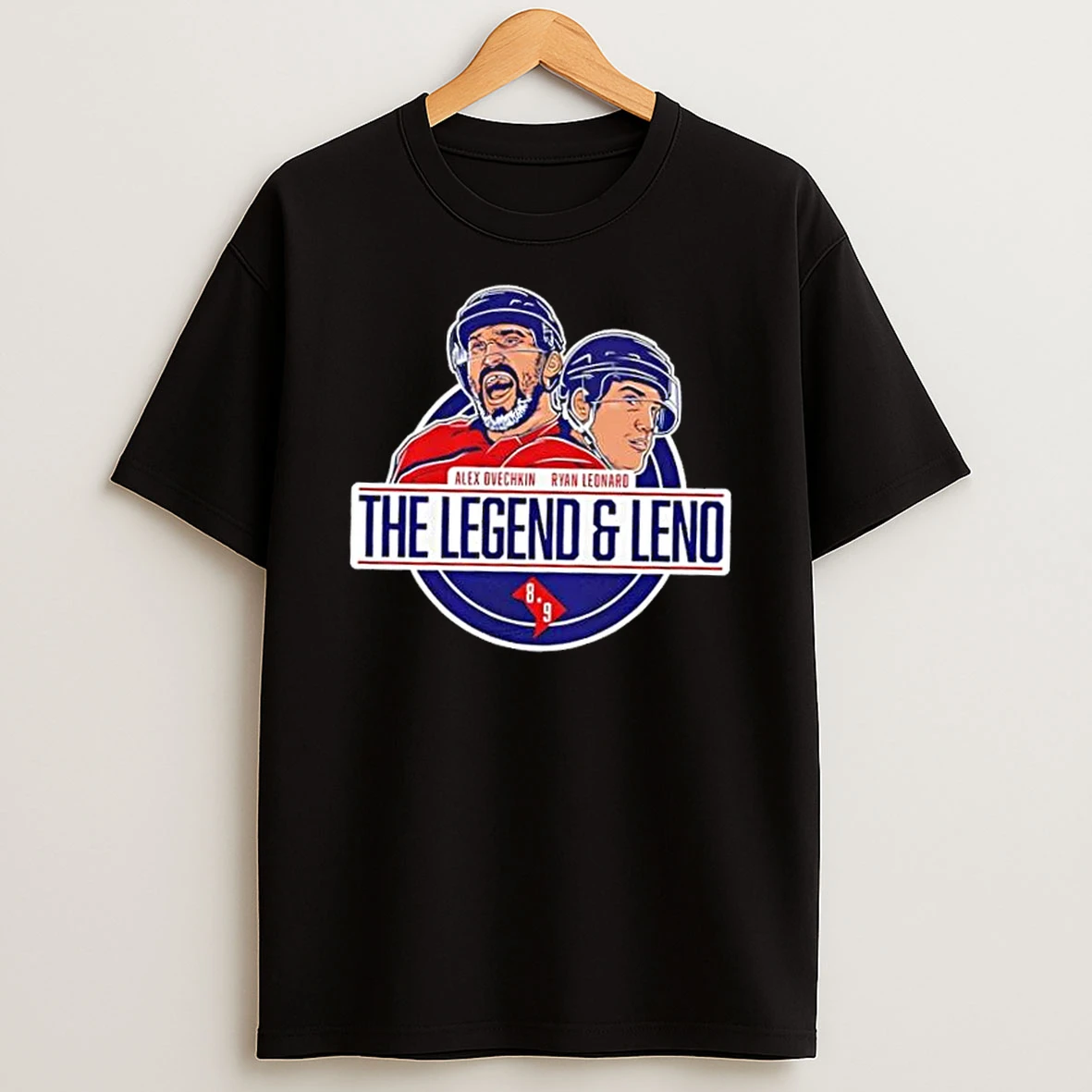 Washington Capitals Alex Ovechkin And Ryan Leonard Legend And Leno T Shirt