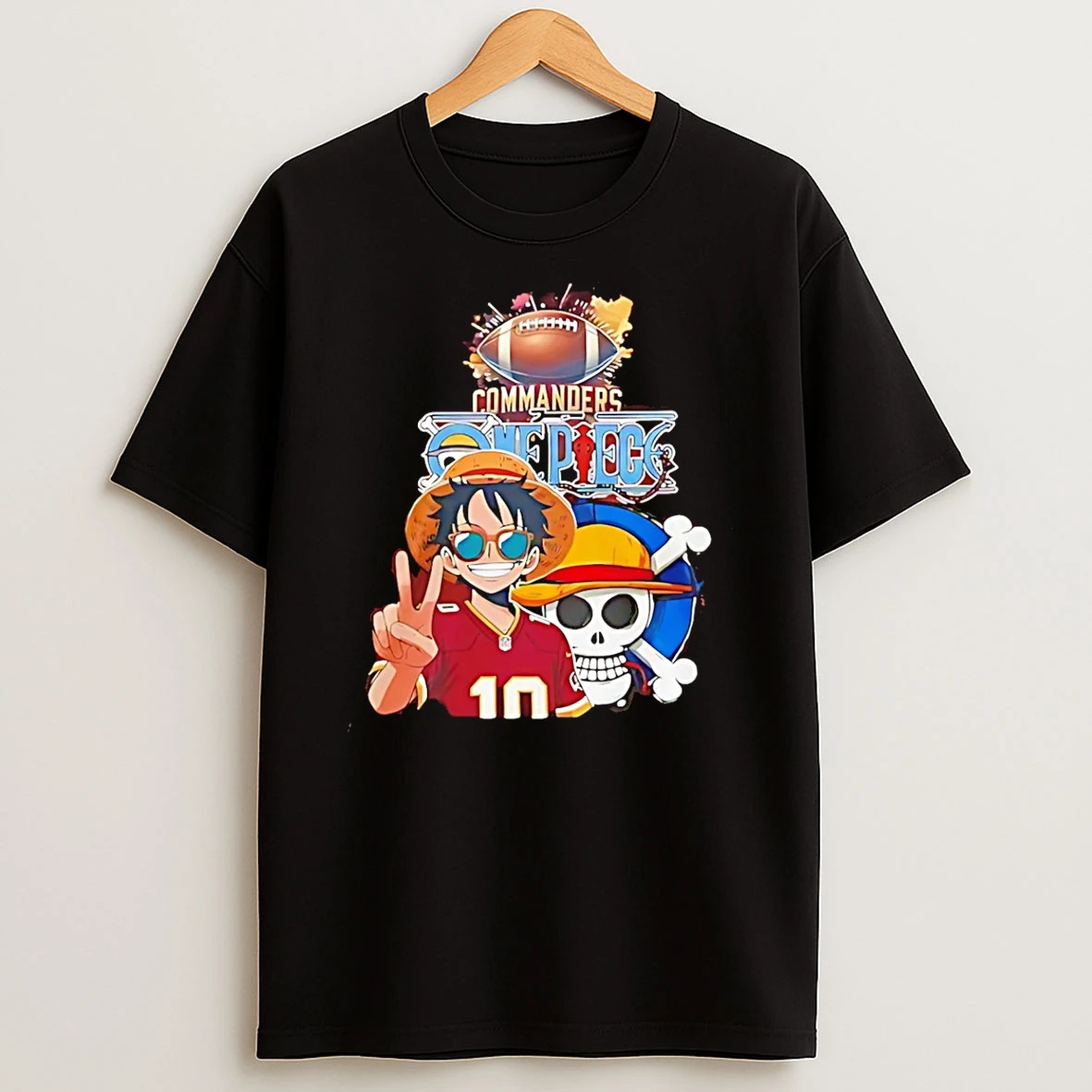 Washington Commanders One Piece 2026 Celebrate Commanders Era T Shirt
