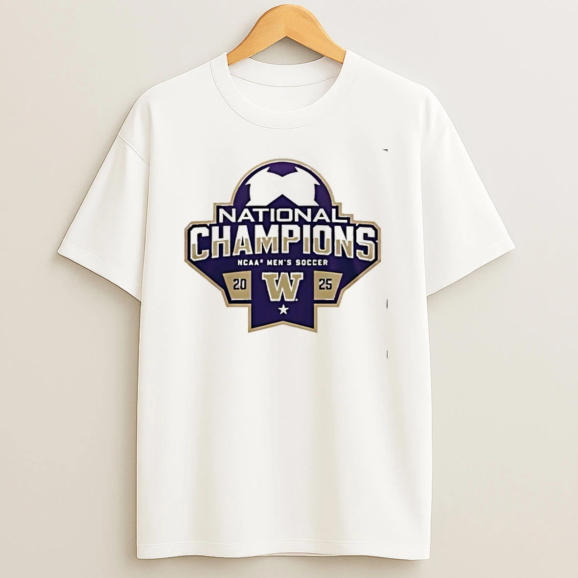 Washington Huskies National Champions 2025 Logo T Shirt