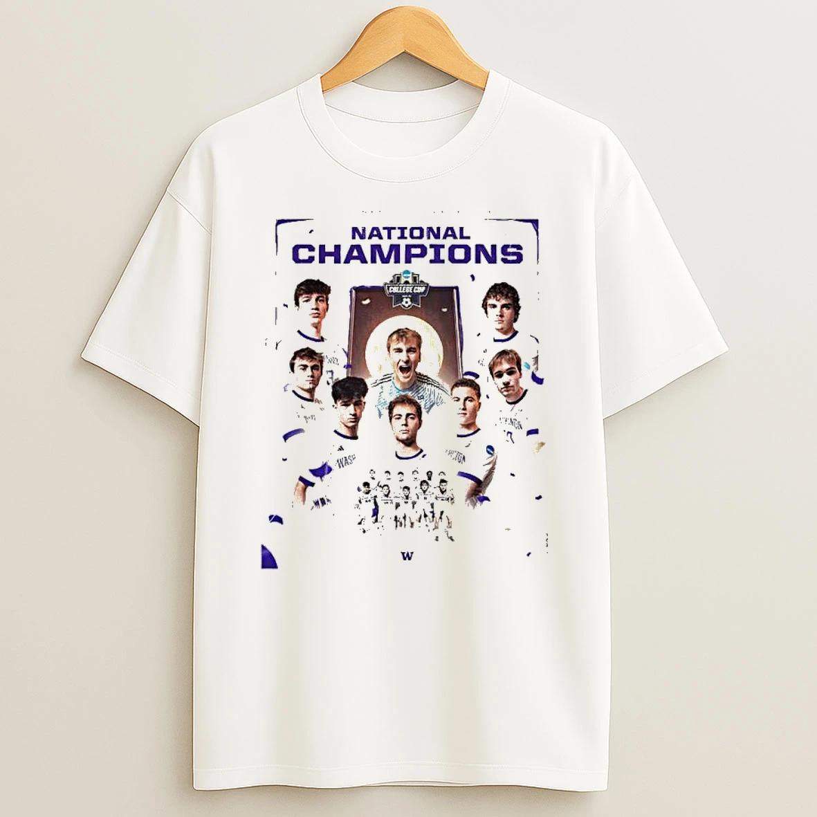 Washington Huskies Soccer Are National Champions 2025 Men College Cup Ncaa T Shirt