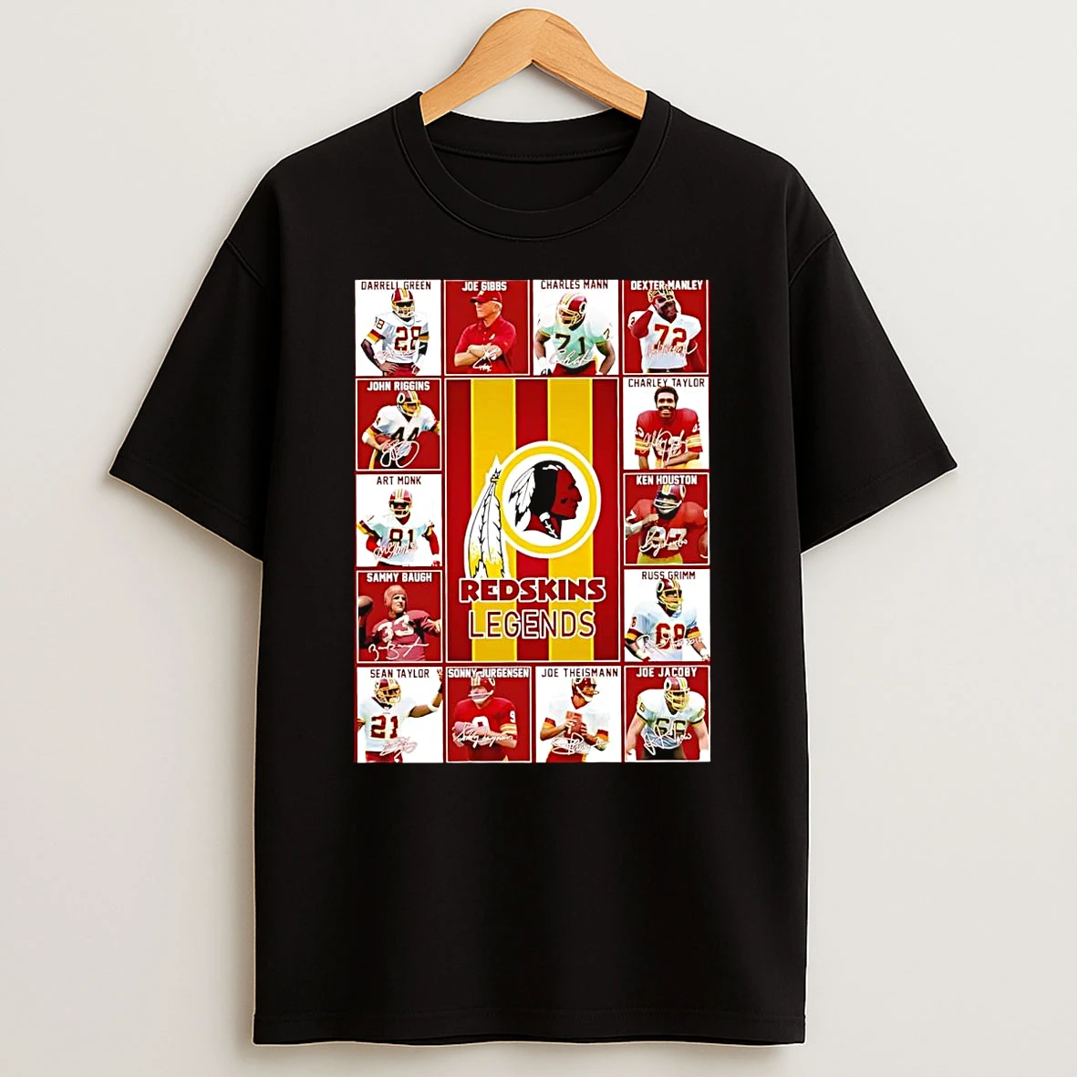 Washington Redskins All Time Legends Portrait T Shirt