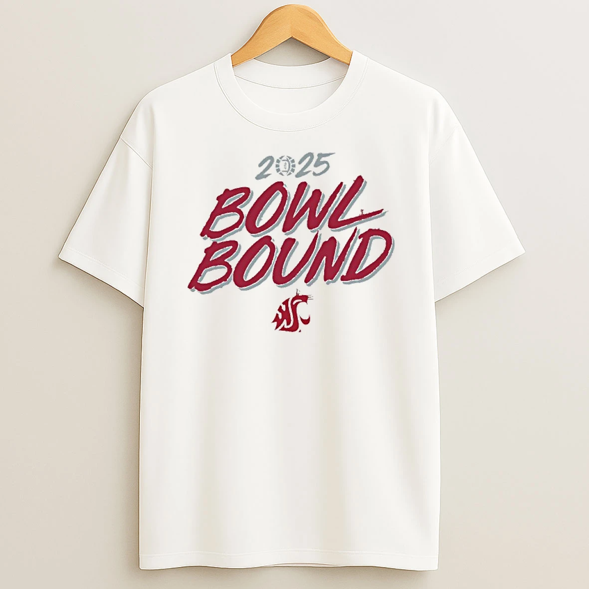 Washington State Cougars 2025 Bowl Season Bound T Shirt