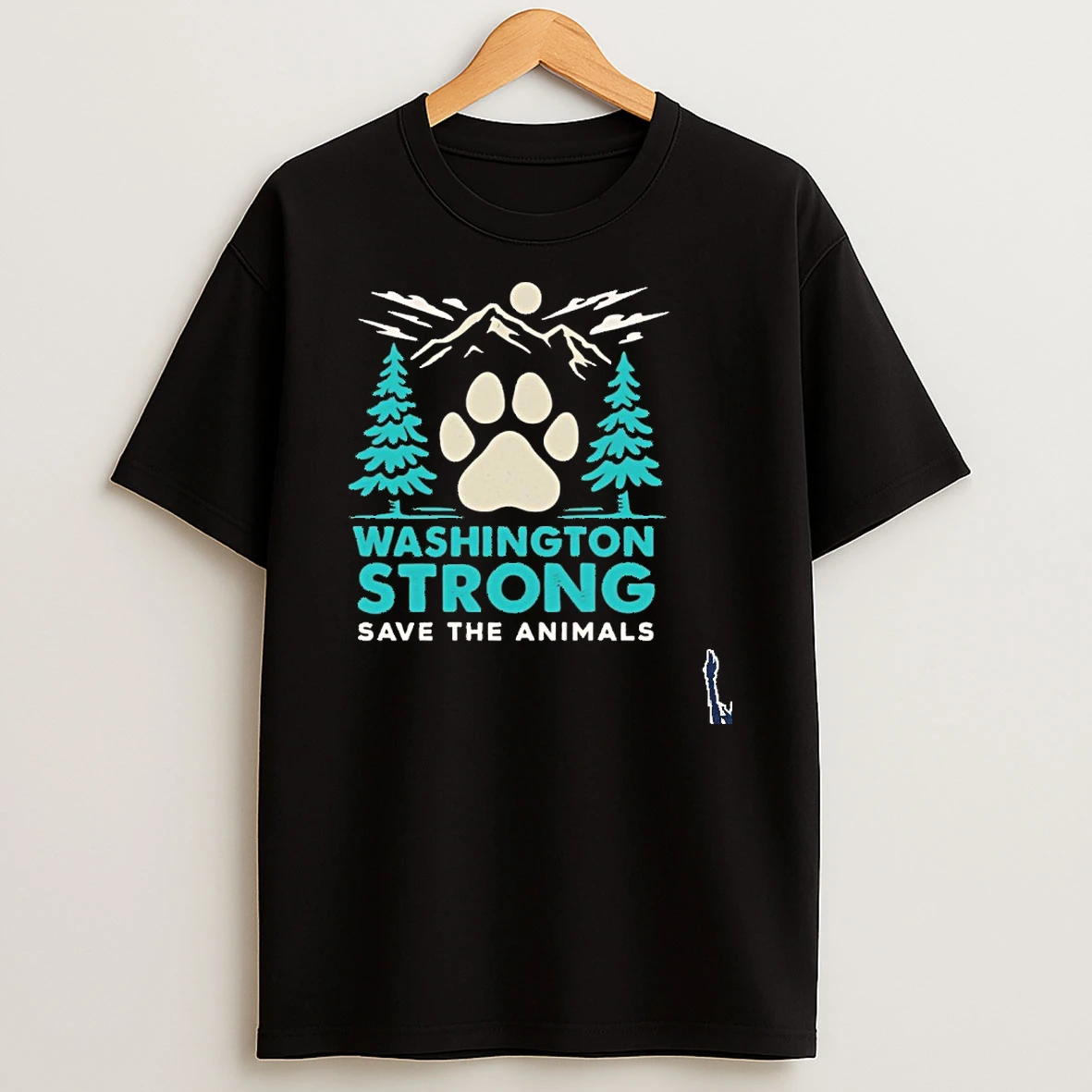 Washington Strong Save The Animals T Shirt