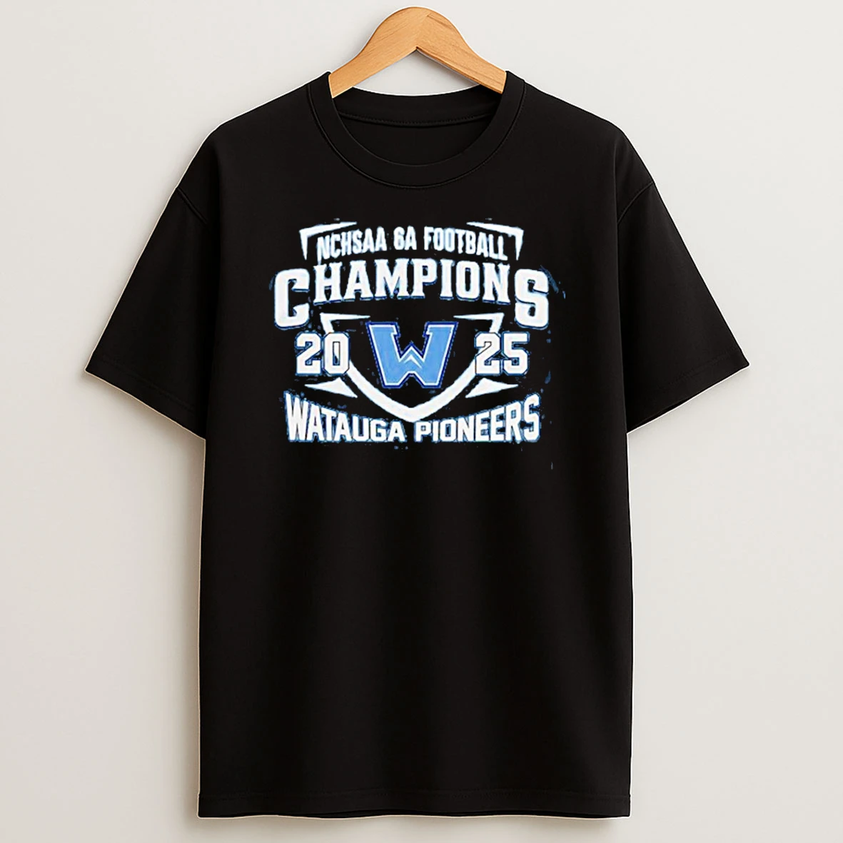 Watauga Pioneers 2025 6a State Champions Logo T Shirt