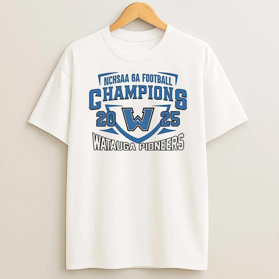 Watauga Pioneers Nchsaa 6a State Champions 2025 T Shirt