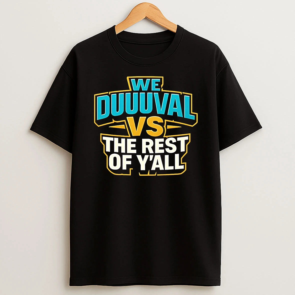 We Duuuval Vs The Rest Of Yall Jacksonville Jaguars T Shirt