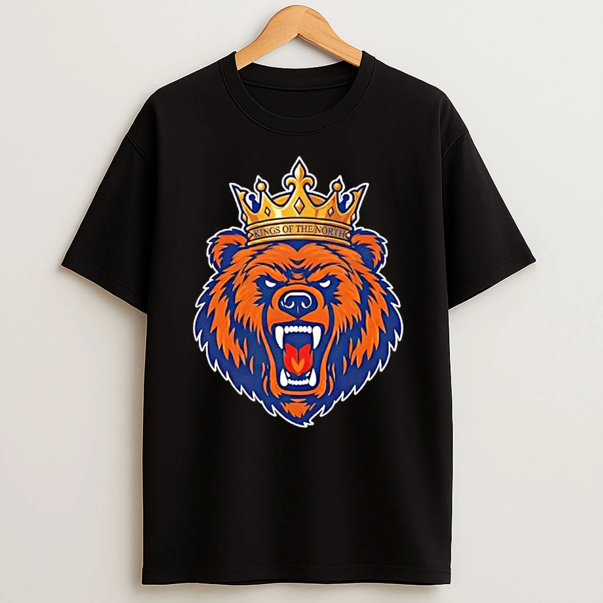 Wear The Crown Kings Of The North Chicago Bears T Shirt