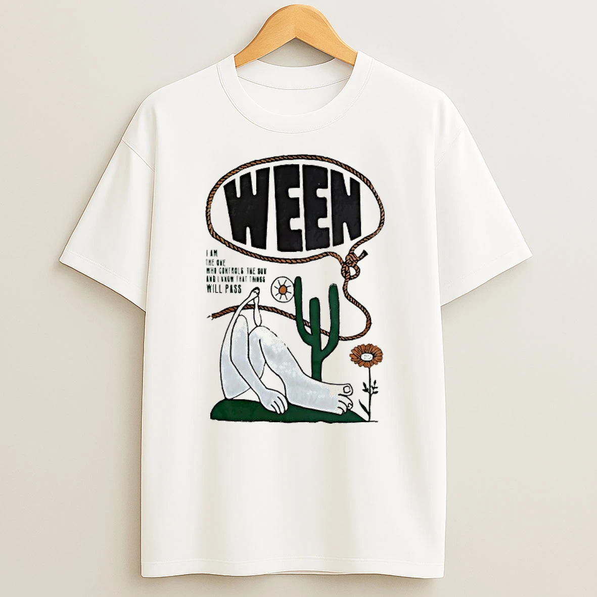 Ween I Am The One Who Controls The Sun And I Know That Things Will Pass T Shirt