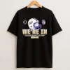 Were In College Football Playoff 2025 2026 James Madison Dukes Helmet T Shirt