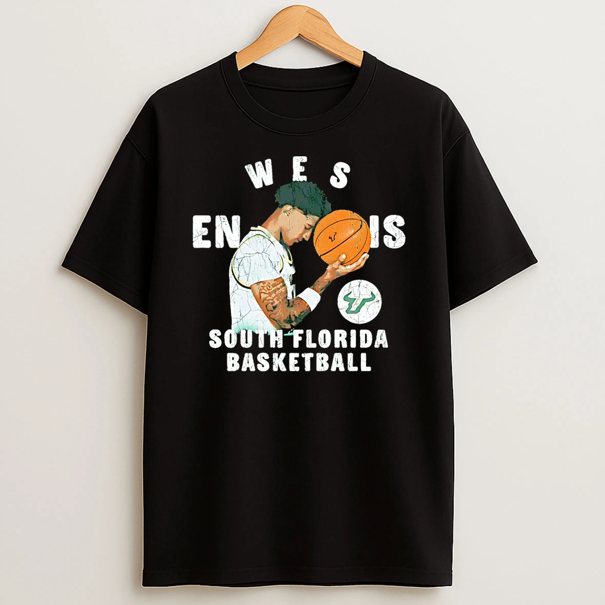 Wes Enis South Florida Bulls Graphic T Shirt