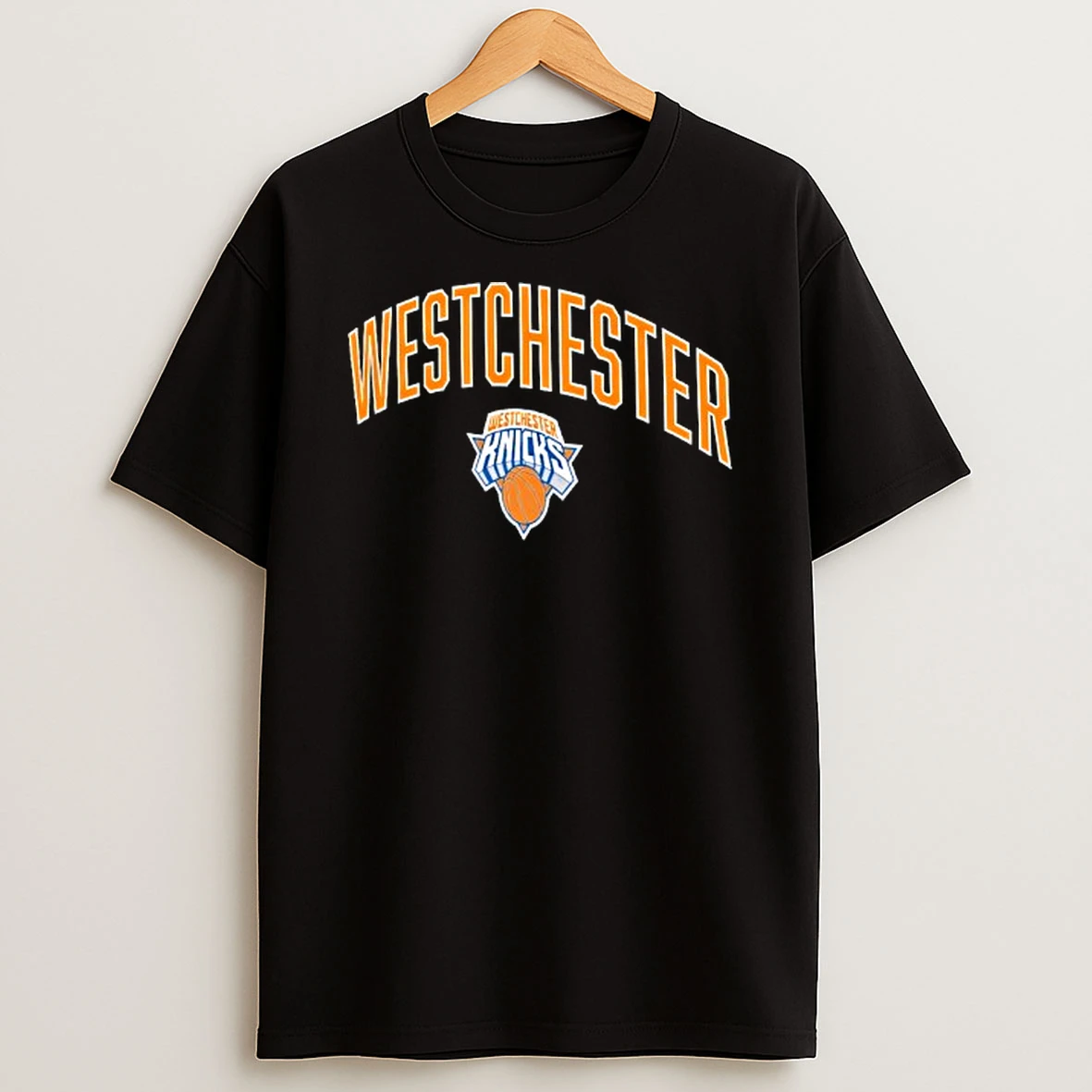 Westchester Knicks Nba Origins Wordmark T Shirt