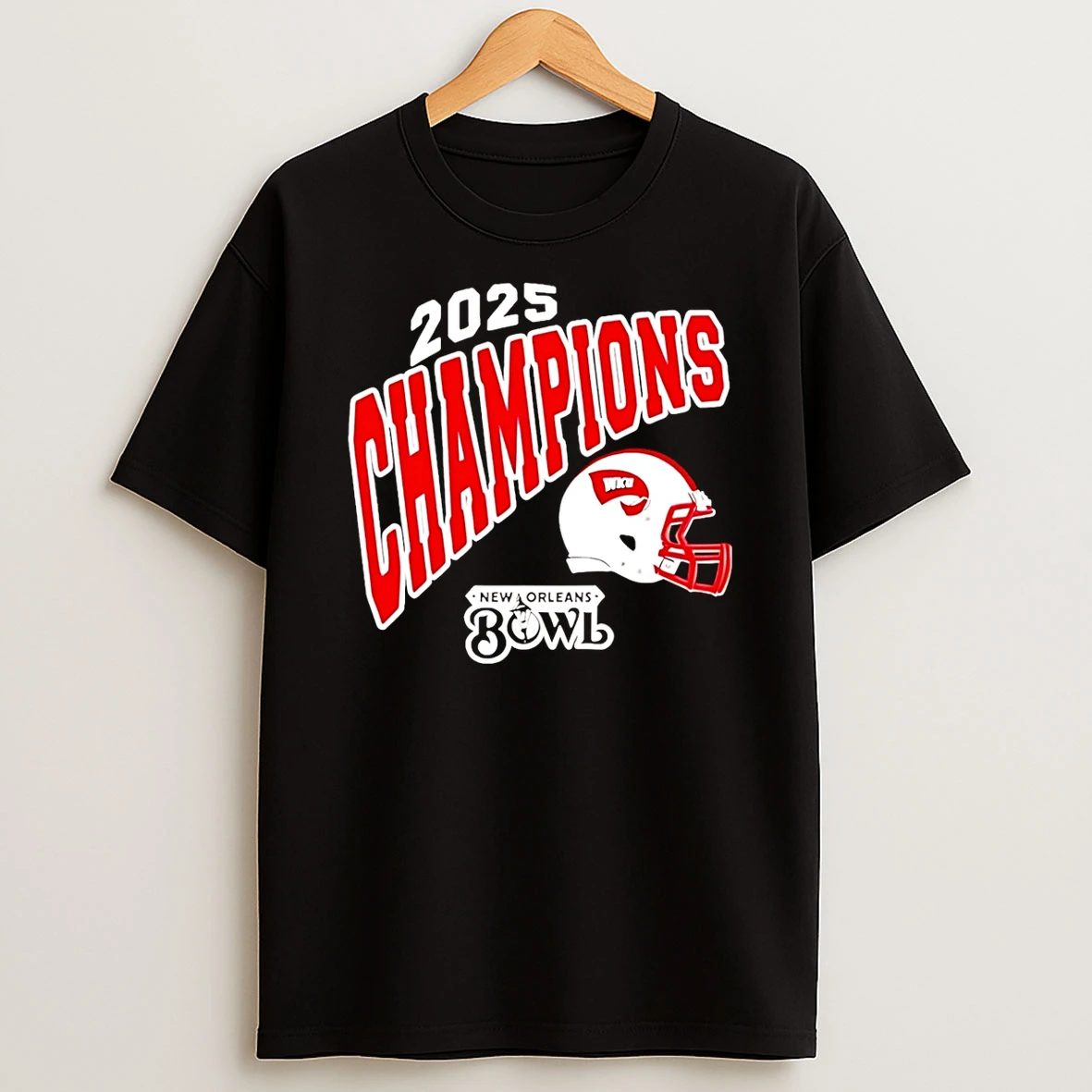 Western Kentucky Hilltoppers New Orleans Bowl Champions 2025 T Shirt