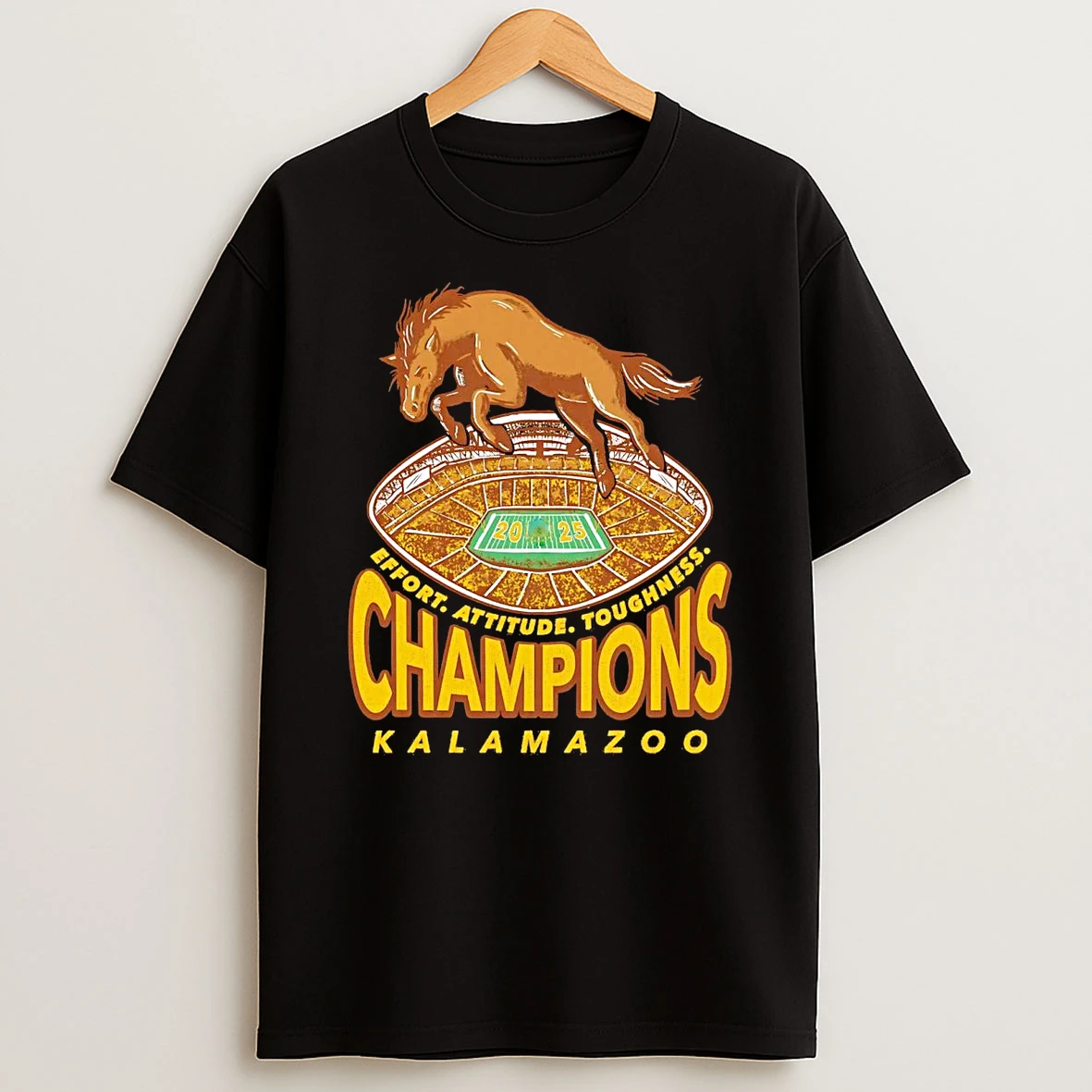 Western Michigan Broncos 2025 Kalamazoo Conference Champions T Shirt