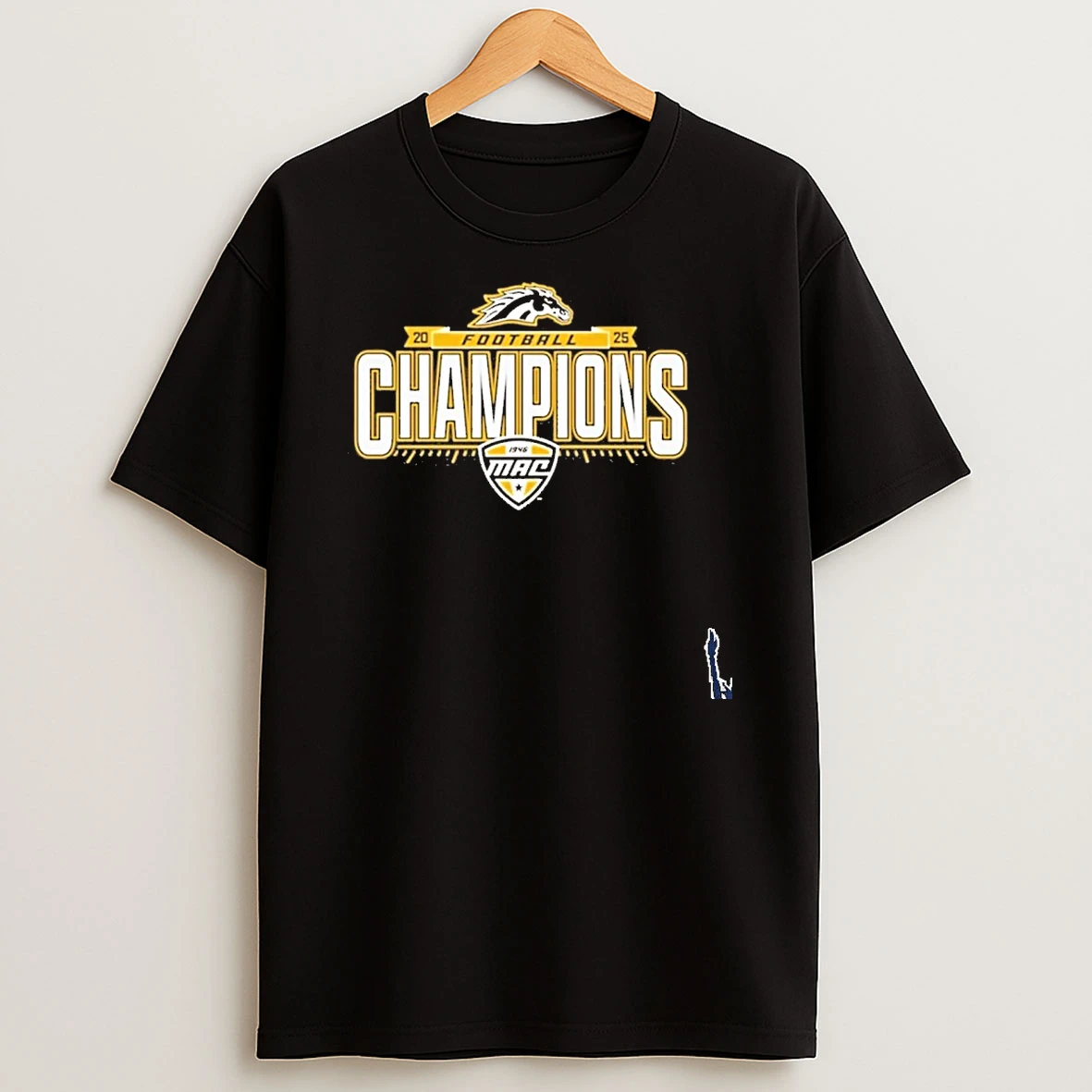 Western Michigan Broncos 2025 Mac Football Champions T Shirt