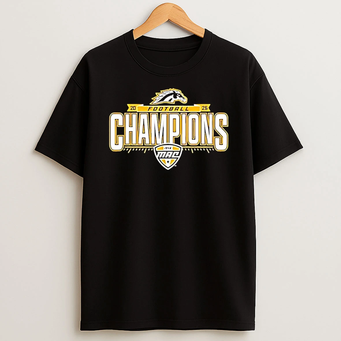 Western Michigan Broncos Football Champions 2025 Mac T Shirt