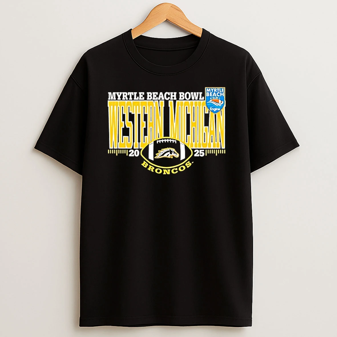 Western Michigan Broncos Myrtle Beach Bowl 2025 T Shirt