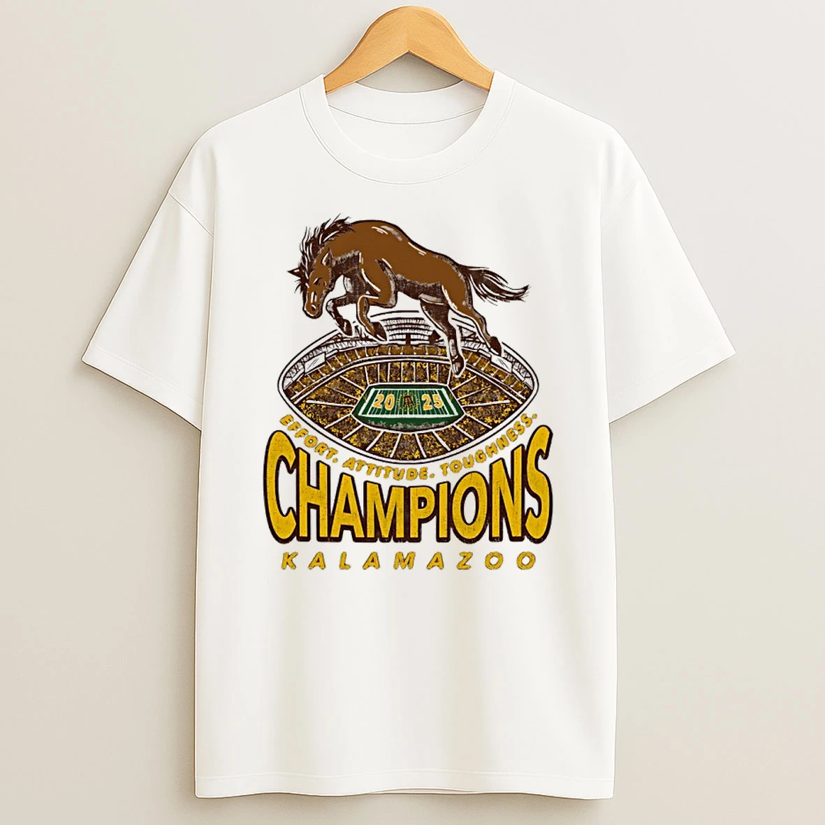 Western Michigan Captures 2025 Kalamazoo Conference Champions T Shirt