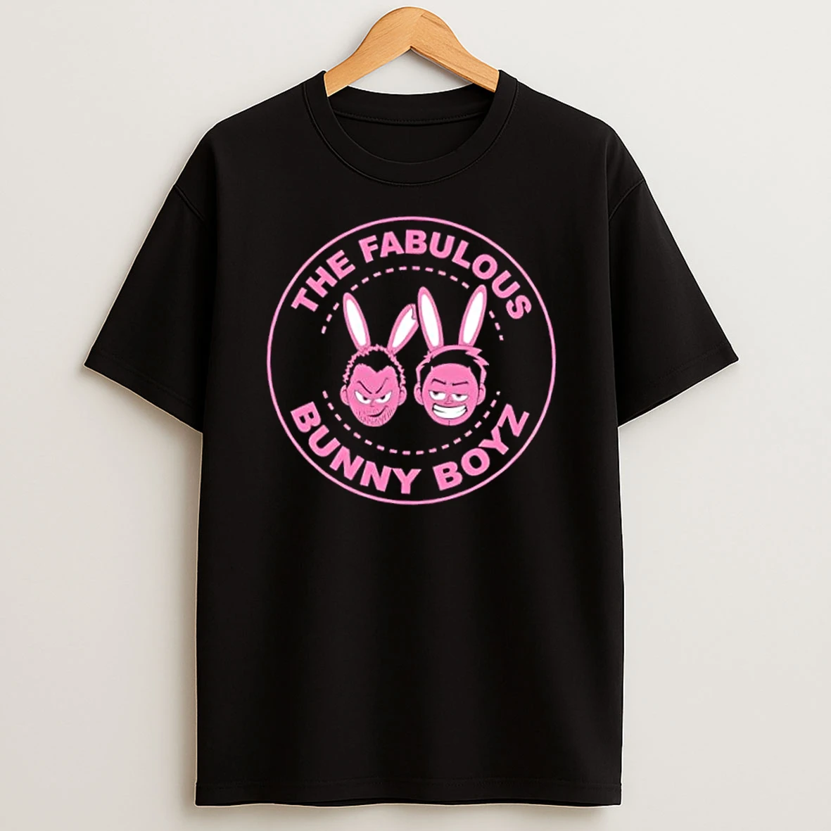 Whats Wrong With Wrestling Fabulous Bunny Boys T Shirt