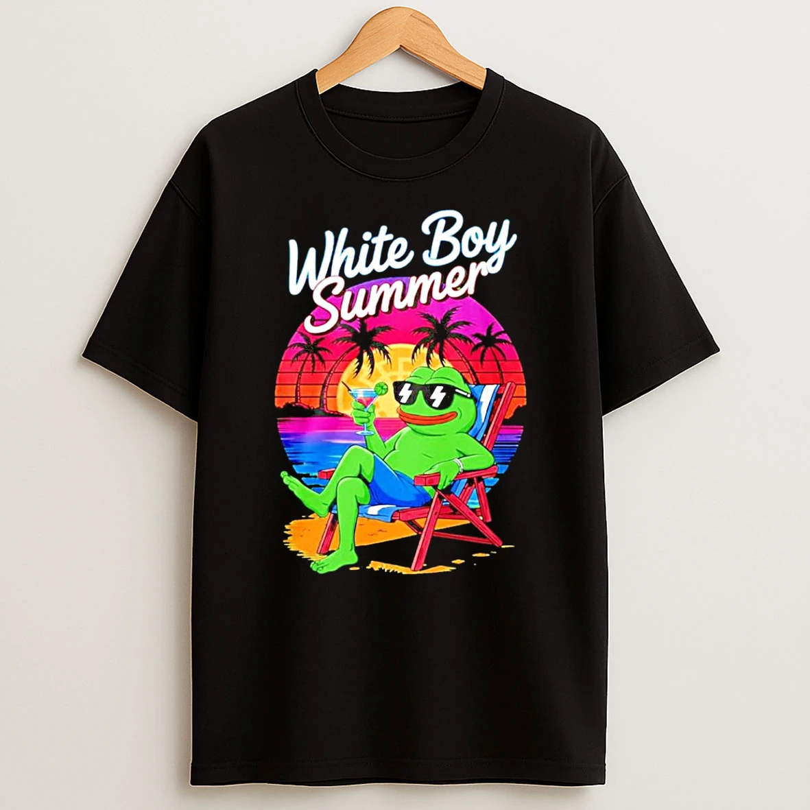 White Boy Summer Pepe Vintage T Shirt