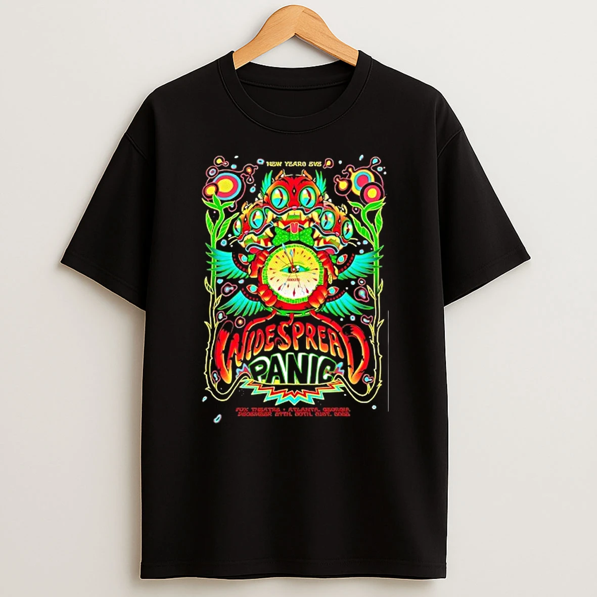 Widespread Panic 2025 Atlanta Ga Nye T Shirt