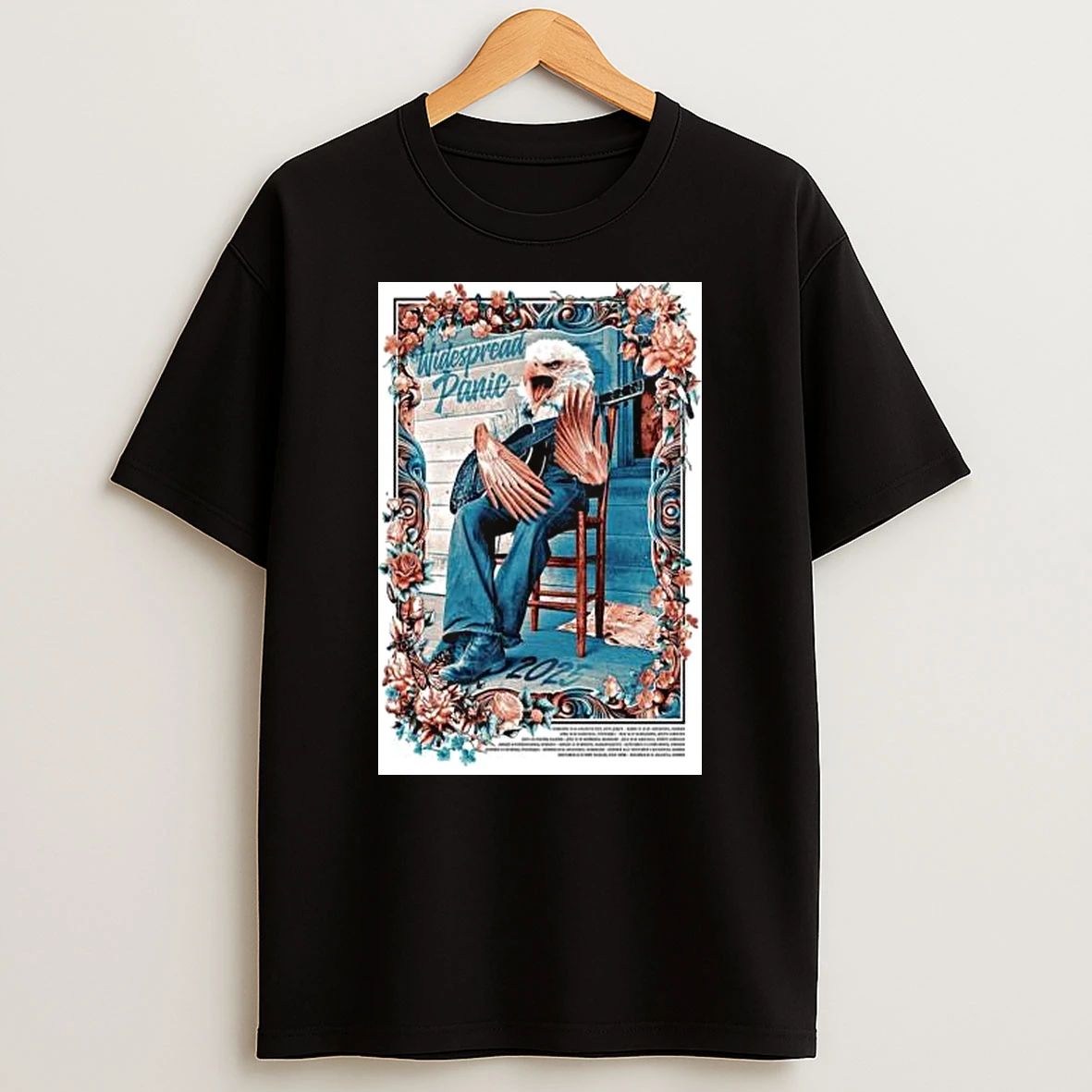 Widespread Panic Eagles Live 2025 T Shirt