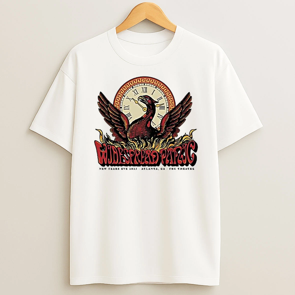 Widespread Panic New Years Eve 2025 Atlanta Ga Fox Theatre Graphic T Shirt