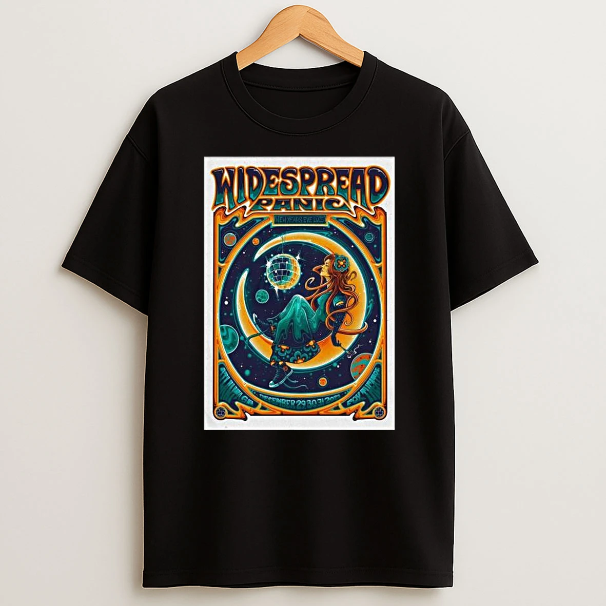 Widespread Panic Nye In Atlanta Ga On December 29 31 2025 T Shirt