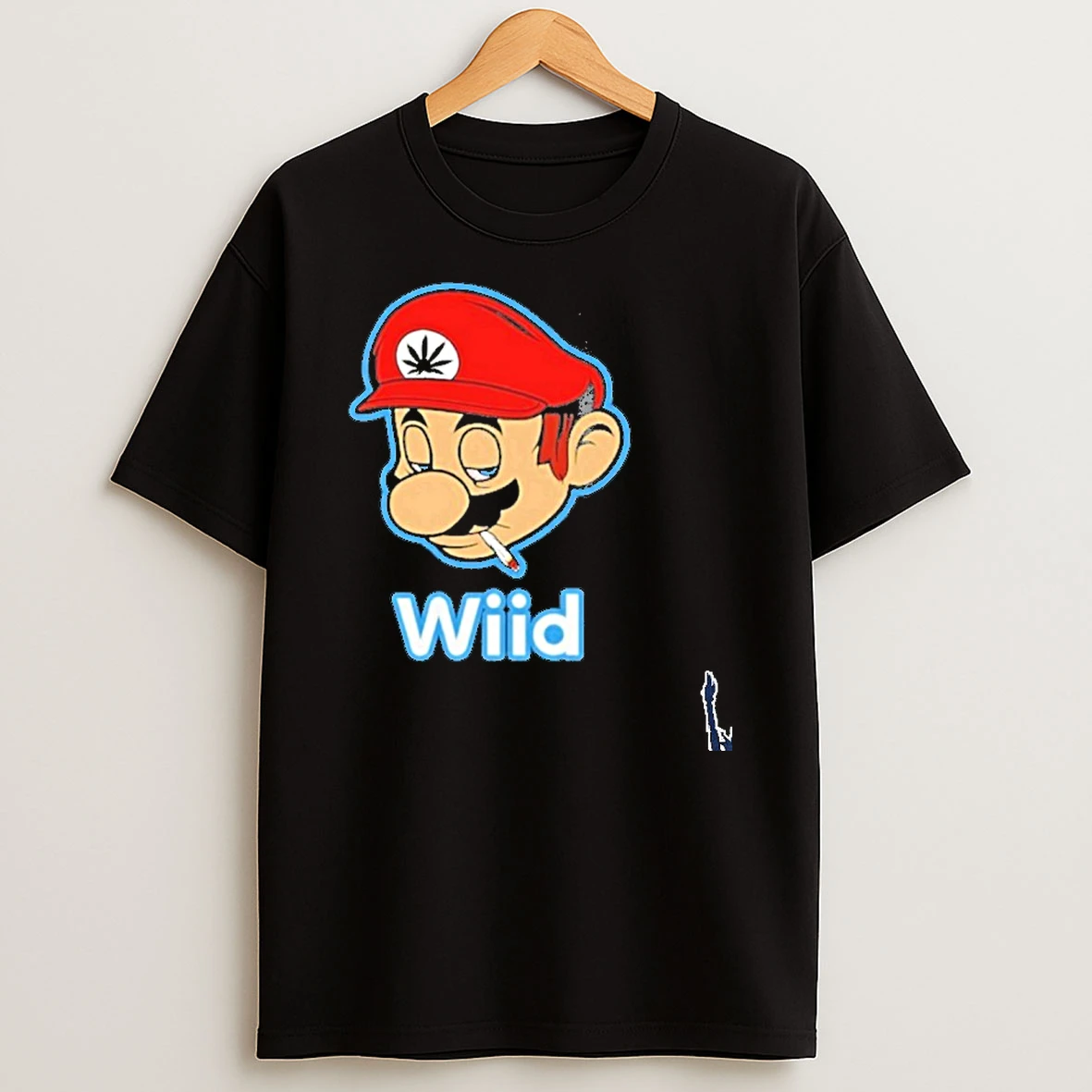Wiid Super Mario Smoking Weed T Shirt
