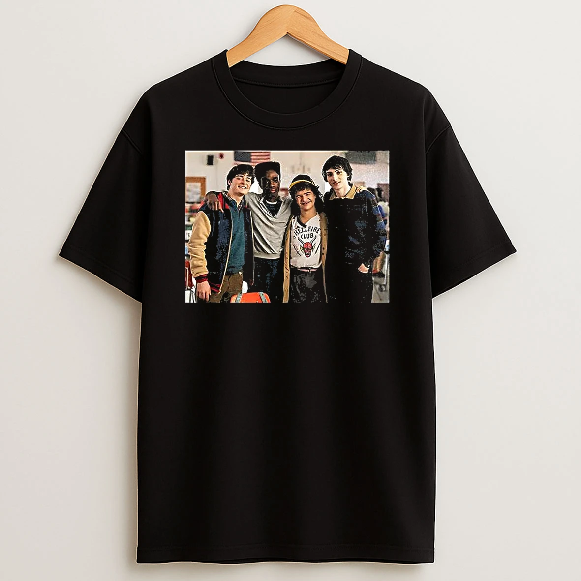 Will Byers Lucas Sinclair Dustin Henderson Mike Wheeler Stranger Things The Party T Shirt