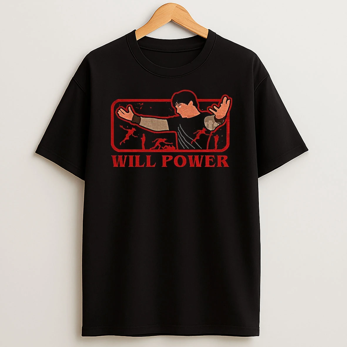 Will Power Stranger Things Cartoon T Shirt