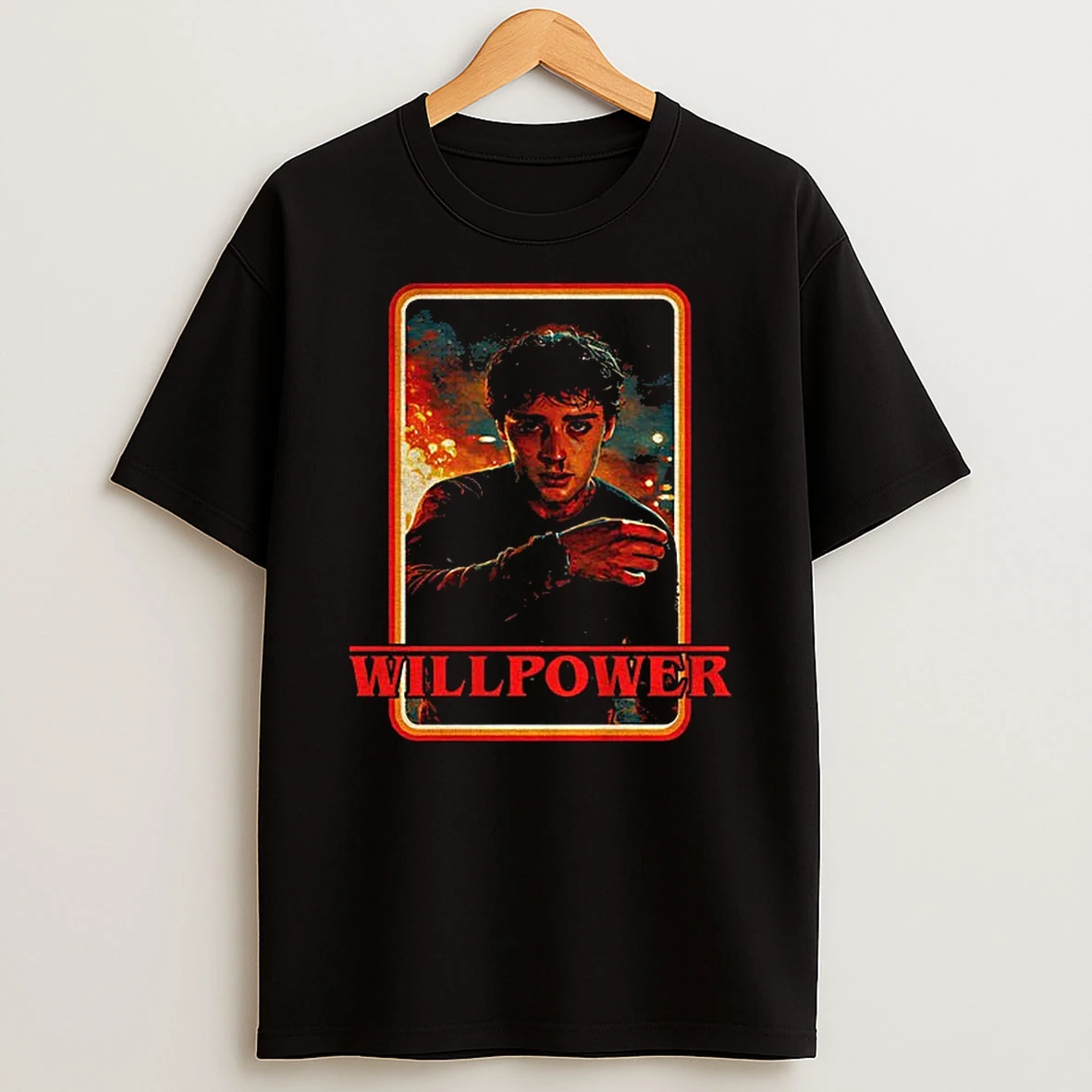 Willpower Stranger Things 5 Vintage T Shirt