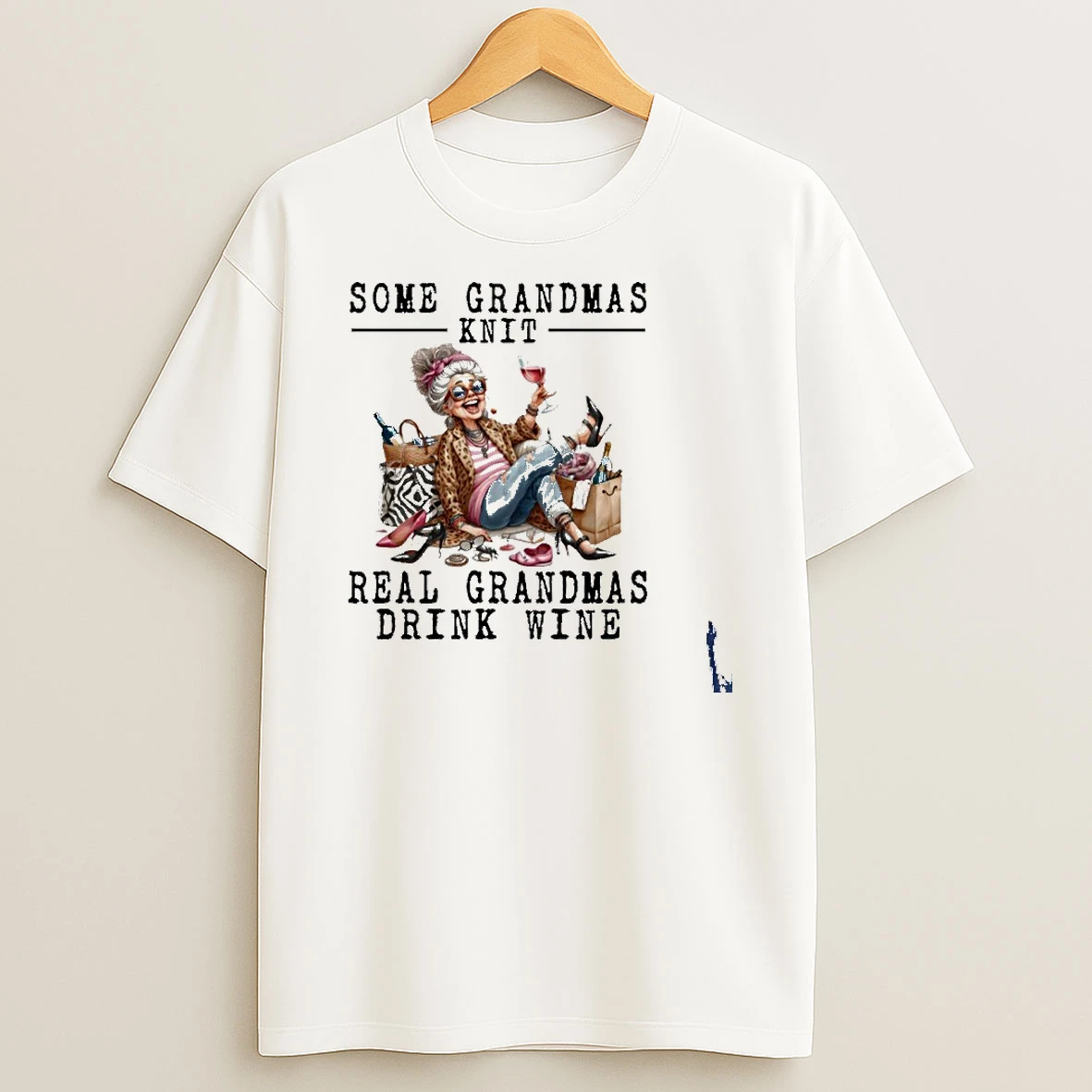 Wine Some Grandmas Knit Real Grandmas T Shirt