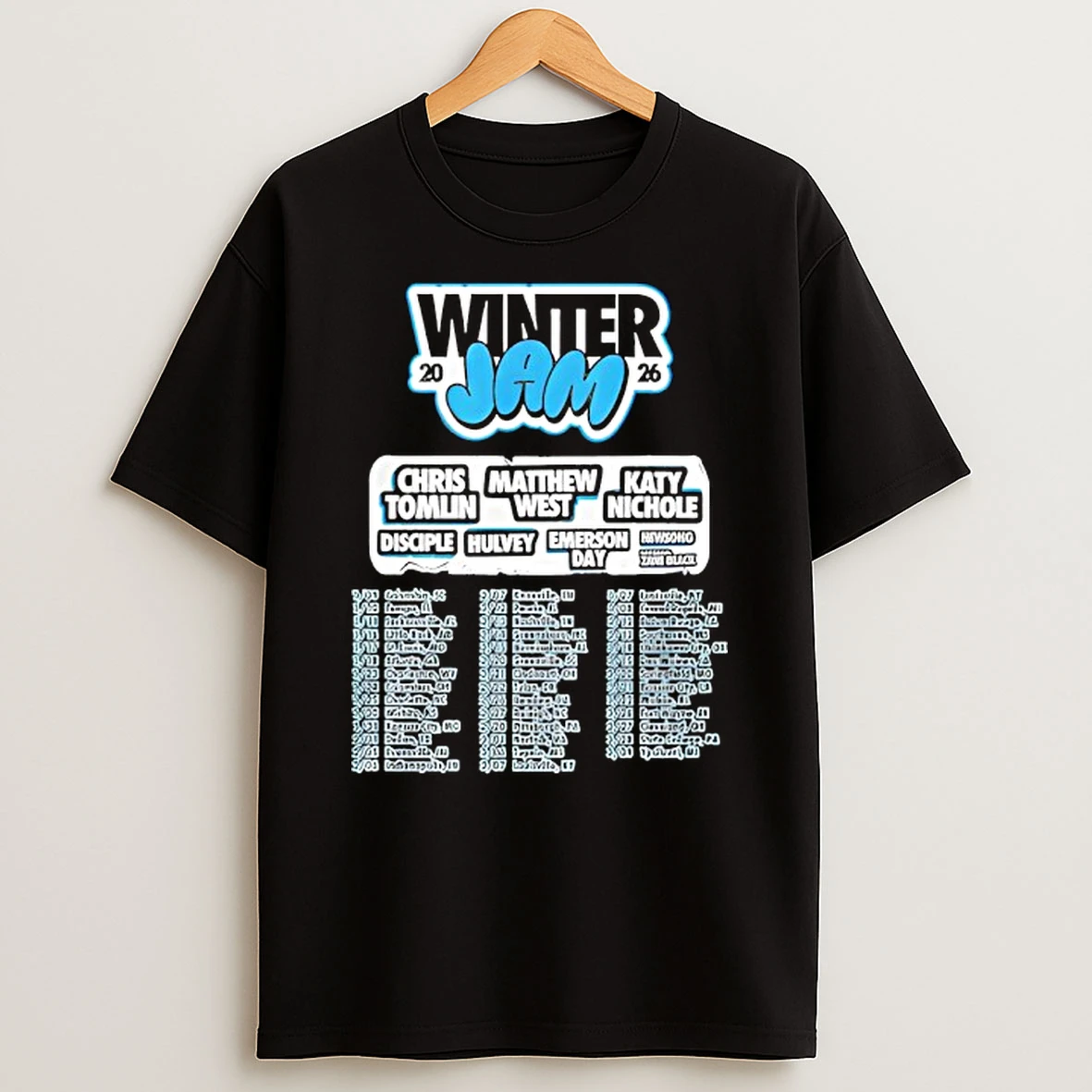 Winter Jam Tour 2026 T Shirt