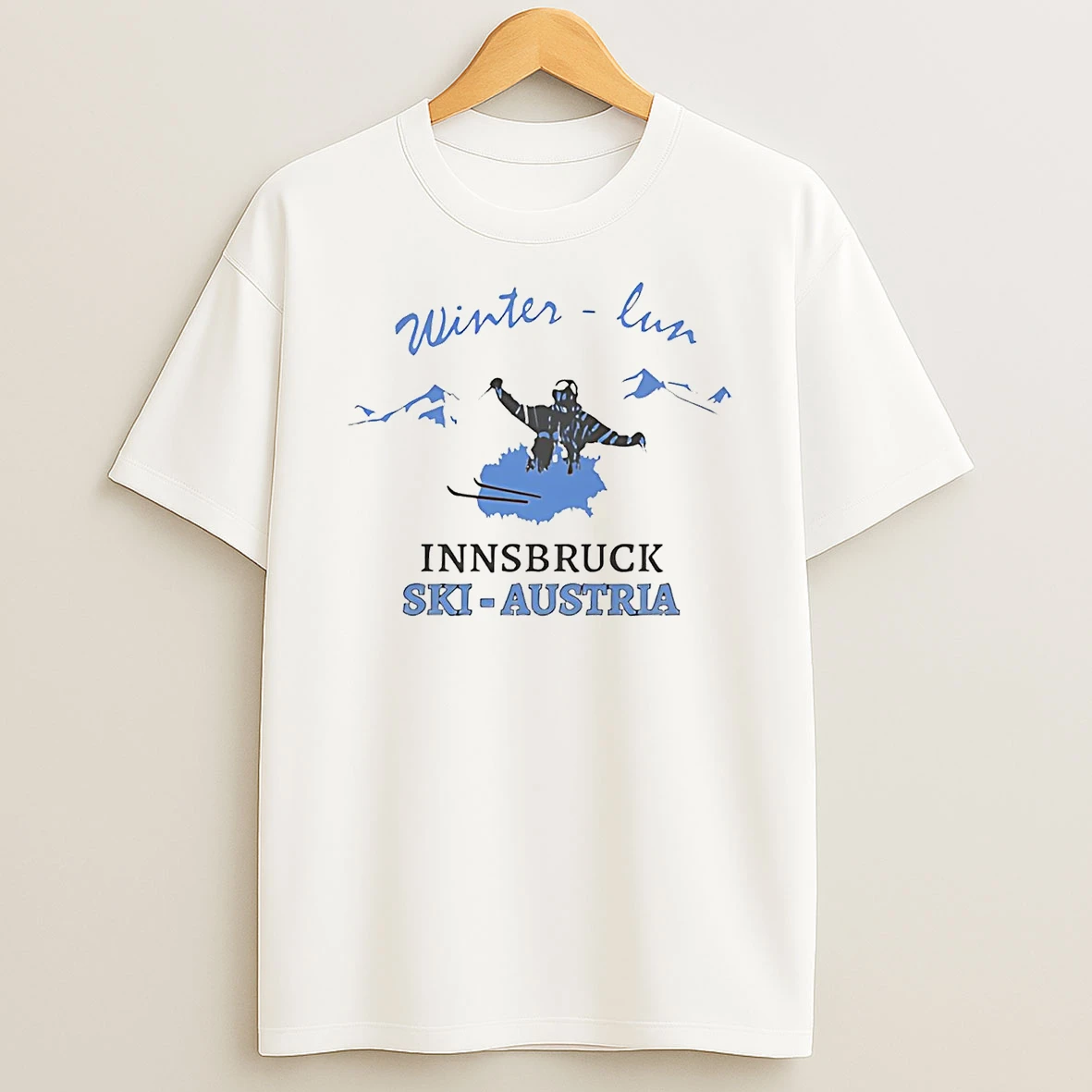 Winter Fun Innsbruck Ski Austria T Shirt