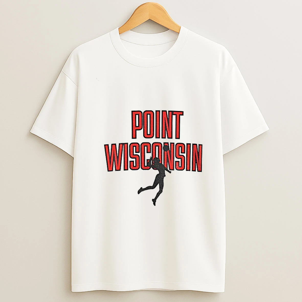 Wisconsin Badgers Volleyball Point Wisconsin T Shirt