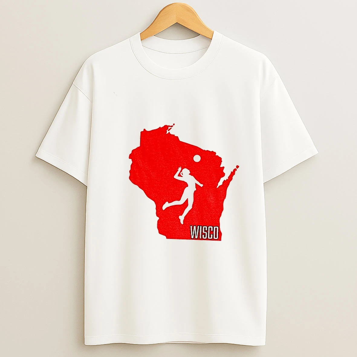 Wisconsin Badgers Volleyball Wisco T Shirt