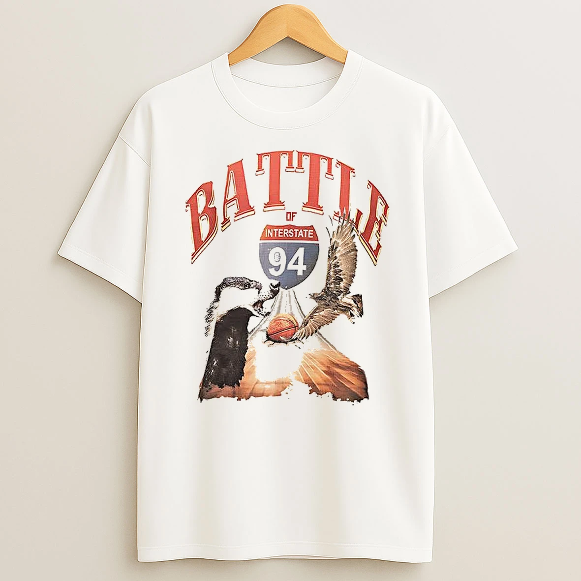 Wisconsin Battle Of Interstate T Shirt