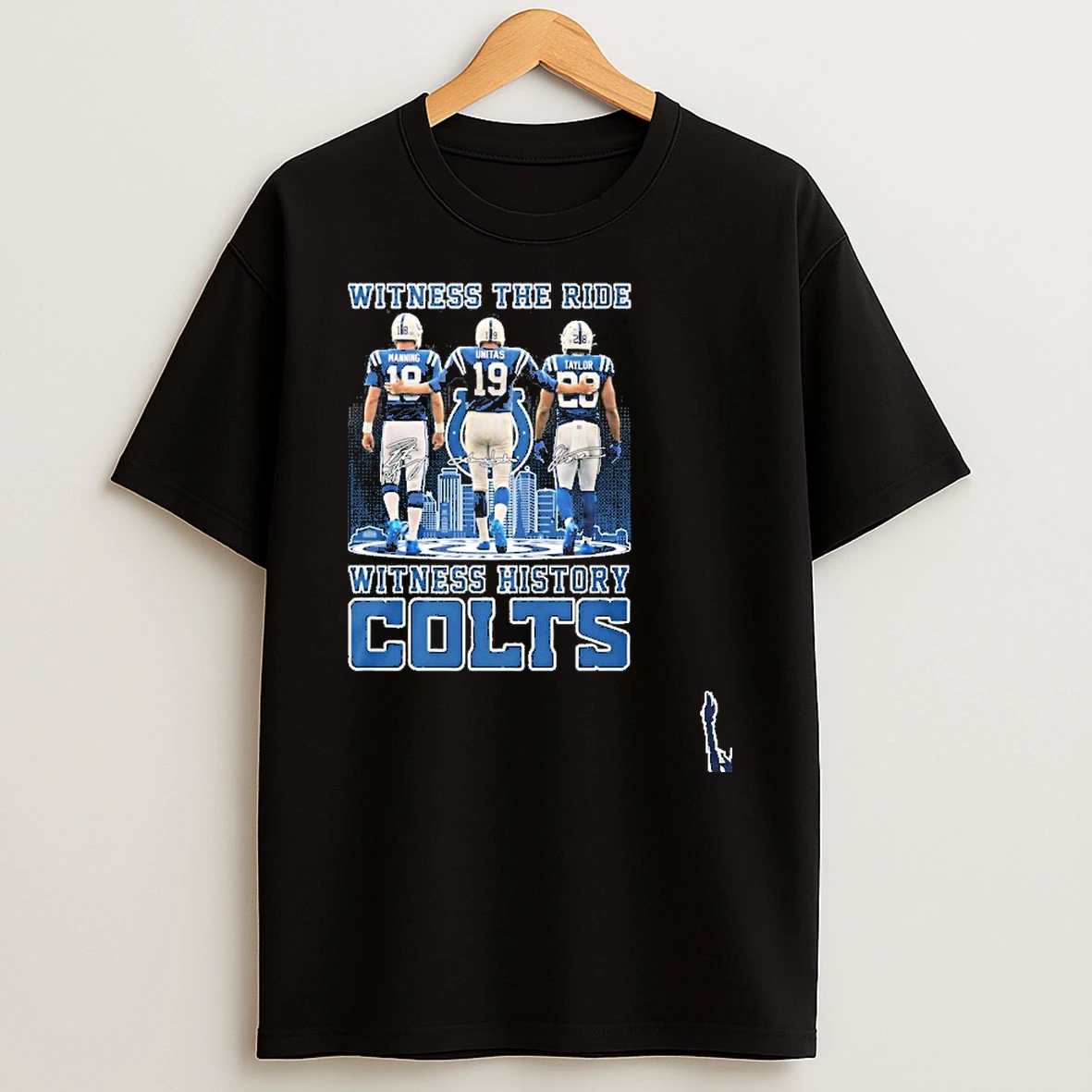 Witness The Ride Witness History Indianapolis Colts T Shirt