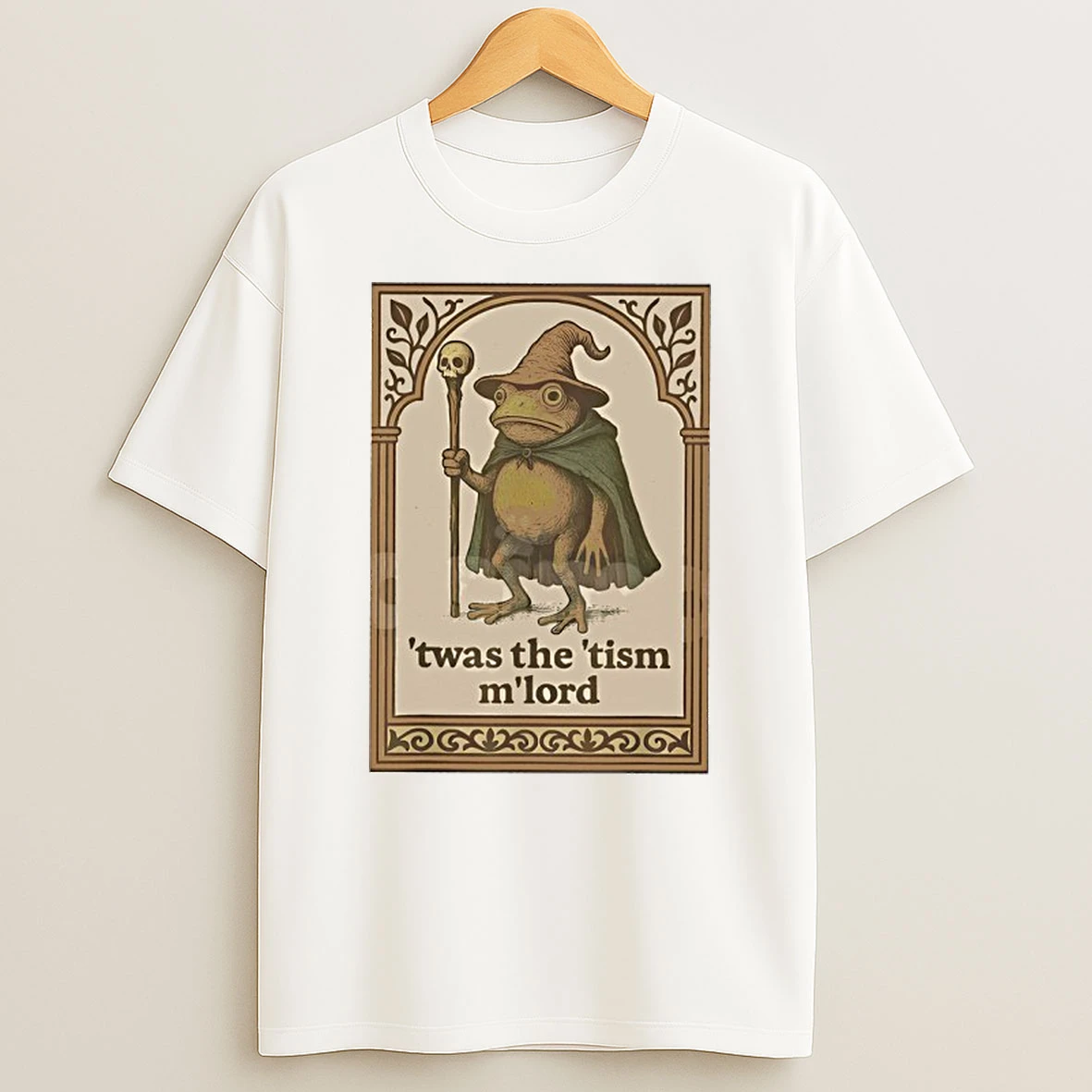 Wizard Frog Twas The Tism Mlord T Shirt