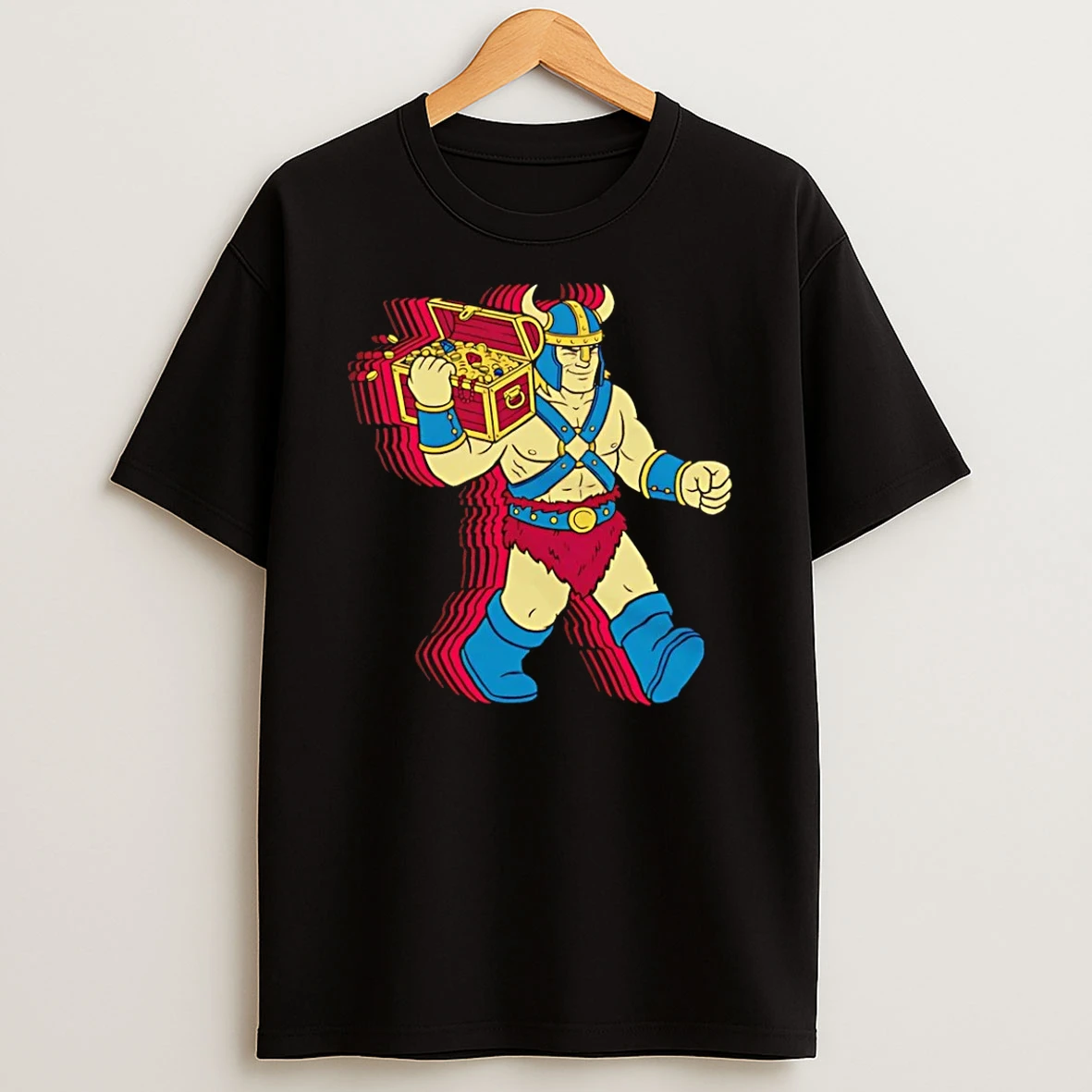 Wizard Lootalicious Barbarian Cartoon T Shirt